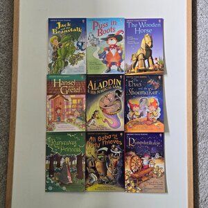 USBORNE YOUNG READING:  SERIES ONE - 9 books